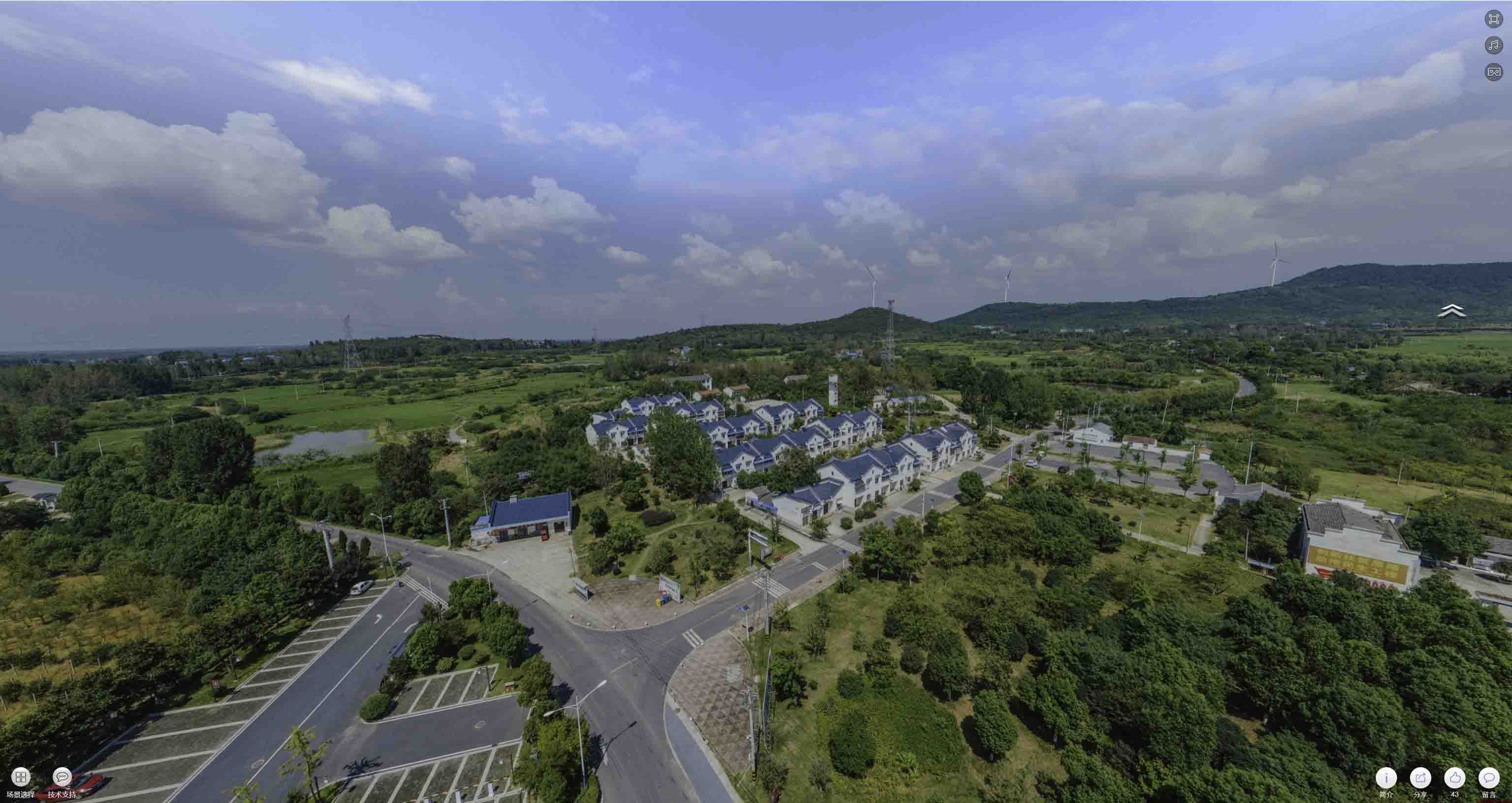 浩口原种场360全景拍摄：记录生活每一刻的完整视角——在手绘地图中的创意应用